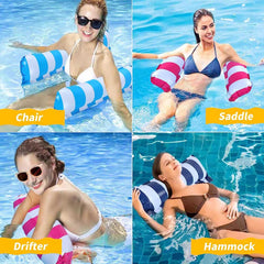MARKERWAY Inflatable Water Hammock For Adults 2 Packs
