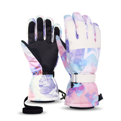 MARKERWAY Winter Warm 5 Layer Waterproof Ski Gloves