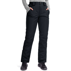 MARKERWAY Women’s Snow Pants With Belt
