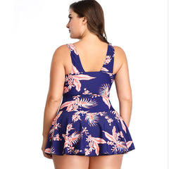 Women's Dress Swimsuit Set Plus Size