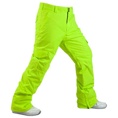 MARKERWAY Men's Mountain Snow Waterproof Sports Cargo Snowboard Pants