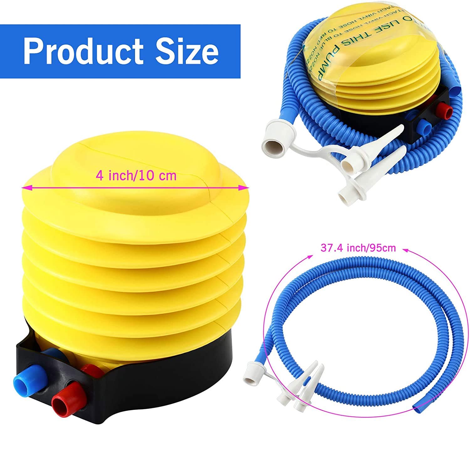 Electric Air Pump Inflator/Deflator For Airbeds Paddling Pools & Toys