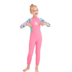 Kids Wetsuit 2.5mm Neoprene Full Body Thermal Swimsuit