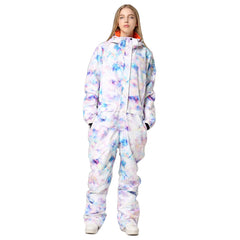 MARKERWAY Women's Fashion One Piece Ski Suits
