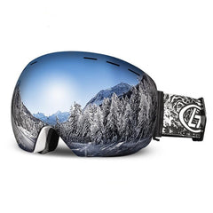 MARKERWAY Ski Goggles, Anti-Fog Protection Snowboard Dual Lens for Men Women