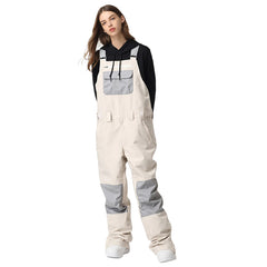 MARKERWAY Women's Fashion Mountain Discover Snowboard Pants Ski Bibs