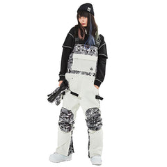 MARKERWAY Women's Insulated Overalls Bib Snow Pants