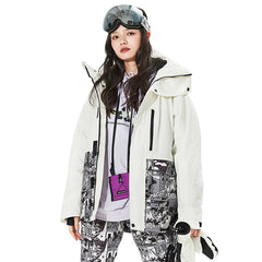 MARKERWAY Women's Winter Thermal Ski Jacket Ski Pants