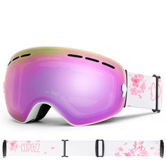 MARKERWAY Ski Goggles Anti-Fog Protection Snowboard Dual Lens