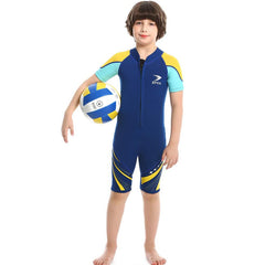 Boy's One Piece Shorty Wetsuit 2.5mm Neoprene Short Sleeve