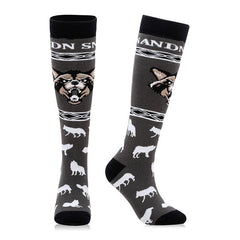 MARKERWAY Animal Friendly Unisex Ski & Snowboard Socks