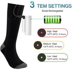 MARKERWAY Upgraded Heated Socks for Men and Women