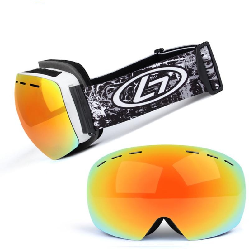MARKERWAY Ski Goggles, Anti-Fog Protection Snowboard Dual Lens for Men Women