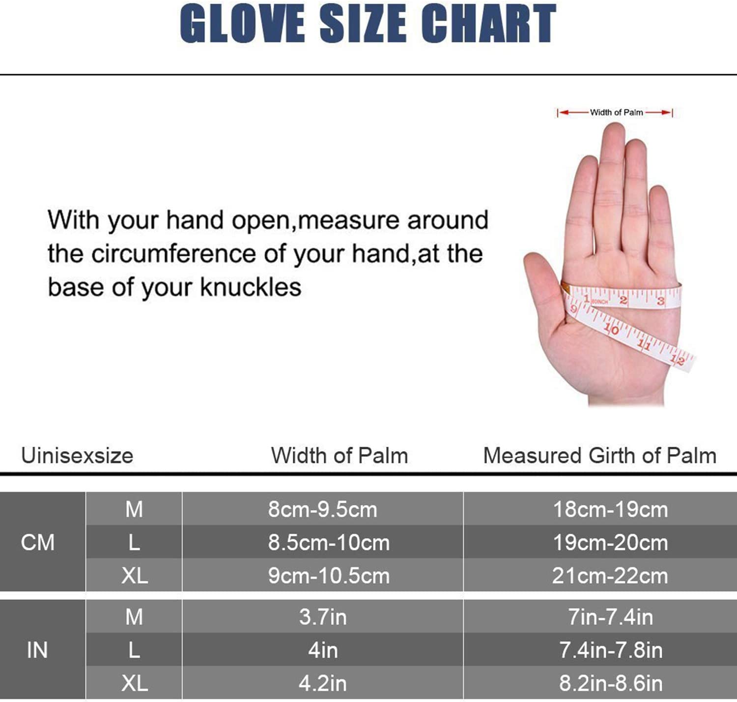 MARKERWAY Outdoor Winter Touchscreen Warm Gloves for Men＆Women