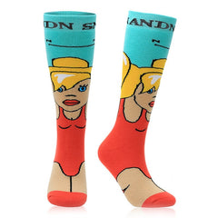 MARKERWAY Creative Pattern Unisex Ski & Snowboard Socks