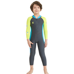 Children's Diving Suit Outdoor Long Sleeve One-Piece Swimsuit