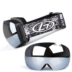 MARKERWAY Ski Goggles, Anti-Fog Protection Snowboard Dual Lens for Men Women
