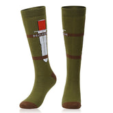 MARKERWAY Creative Pattern Unisex Ski & Snowboard Socks