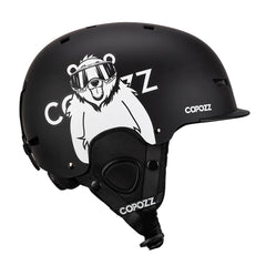 MARKERWAY New Unisex Ski Helmet Semi-covered Anti-impact Ski Helmet