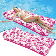 Inflatable Pool Float With Headrest Toy Party Floaties for Adults