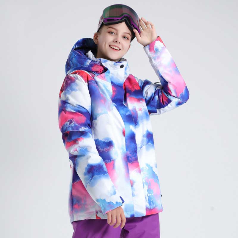 MARKERWAY Women's Colorful Waterproof Ski Jackets