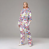 MARKERWAY Women's Fashion One Piece Ski Suits