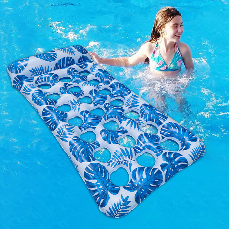 Inflatable Pool Float With Headrest Toy Party Floaties for Adults