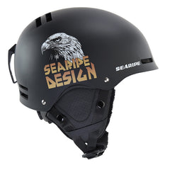 MARKERWAY Pattern Print Snowboard & Ski Helmet