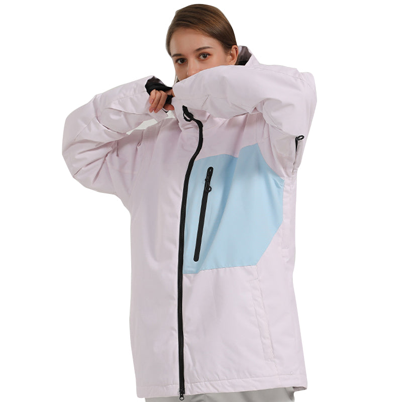 MARKERWAY Women Oversize Ski Jackets Winter Outdoor Warm Snowboard Jacket