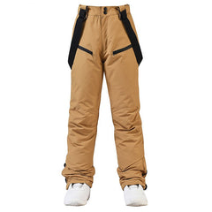 MARKERWAY Men's Women's Snow Pants Ski Bibs Waterproof Winter Snowboard Pants