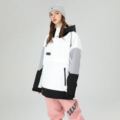 MARKERWAY Women's Colorblock Anorak Snow Jacket