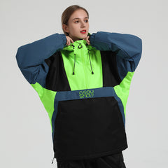 MARKERWAY Women's Unisex Reflective Freestyle Mountain Discover Snow Jacket