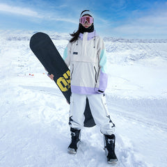 MARKERWAY Women's Colorblock Anorak Snow Jacket