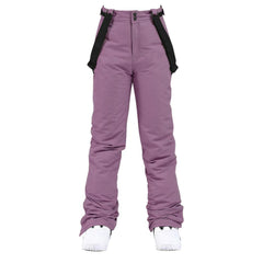 MARKERWAY Women's Insulated Ski Pants Winter Snow Pants Ski Bibs