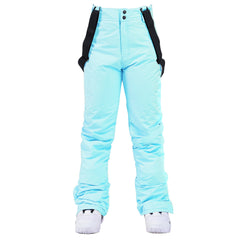 MARKERWAY Women's Insulated Ski Pants Winter Snow Pants Ski Bibs