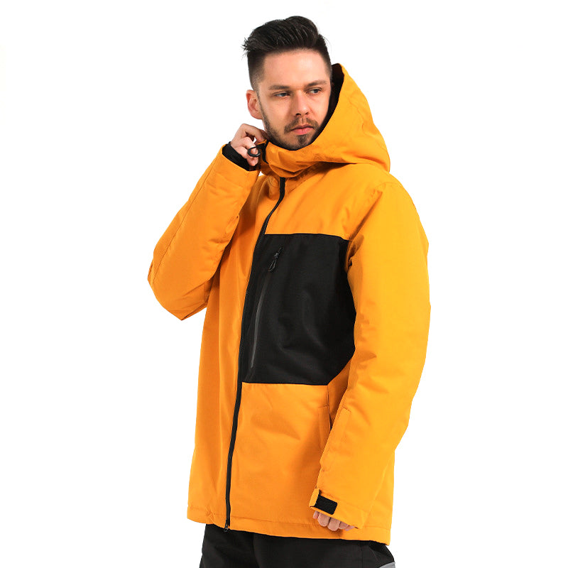 MARKERWAY Men's Oversize Ski Jackets Winter Outdoor Warm Snowboard Jacket