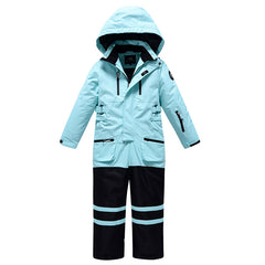 MARKERWAY Boys Girls Winter Outdoor Snowboarding Suit Ski Jumpsuit