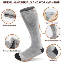 MARKERWAY Upgraded Heated Socks for Men and Women