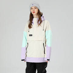 MARKERWAY Women's Colorblock Anorak Snow Jacket