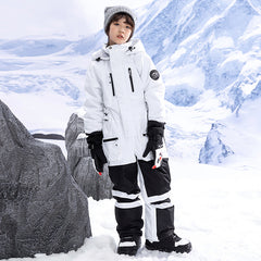 MARKERWAY Boys Girls Winter Outdoor Snowboarding Suit Ski Jumpsuit