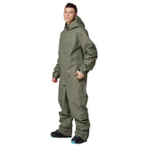 MARKERWAY Men's One Piece Stylish Ski Suits Winter Jumpsuit Snowsuits