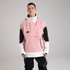 MARKERWAY Men's Colorblock Anorak Snow Jacket