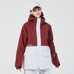 MARKERWAY Women's Outdoor Sports Waterproof Ski Jacket