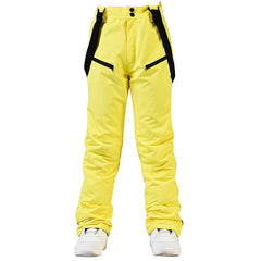 MARKERWAY Men's Women's Snow Pants Ski Bibs Waterproof Winter Snowboard Pants