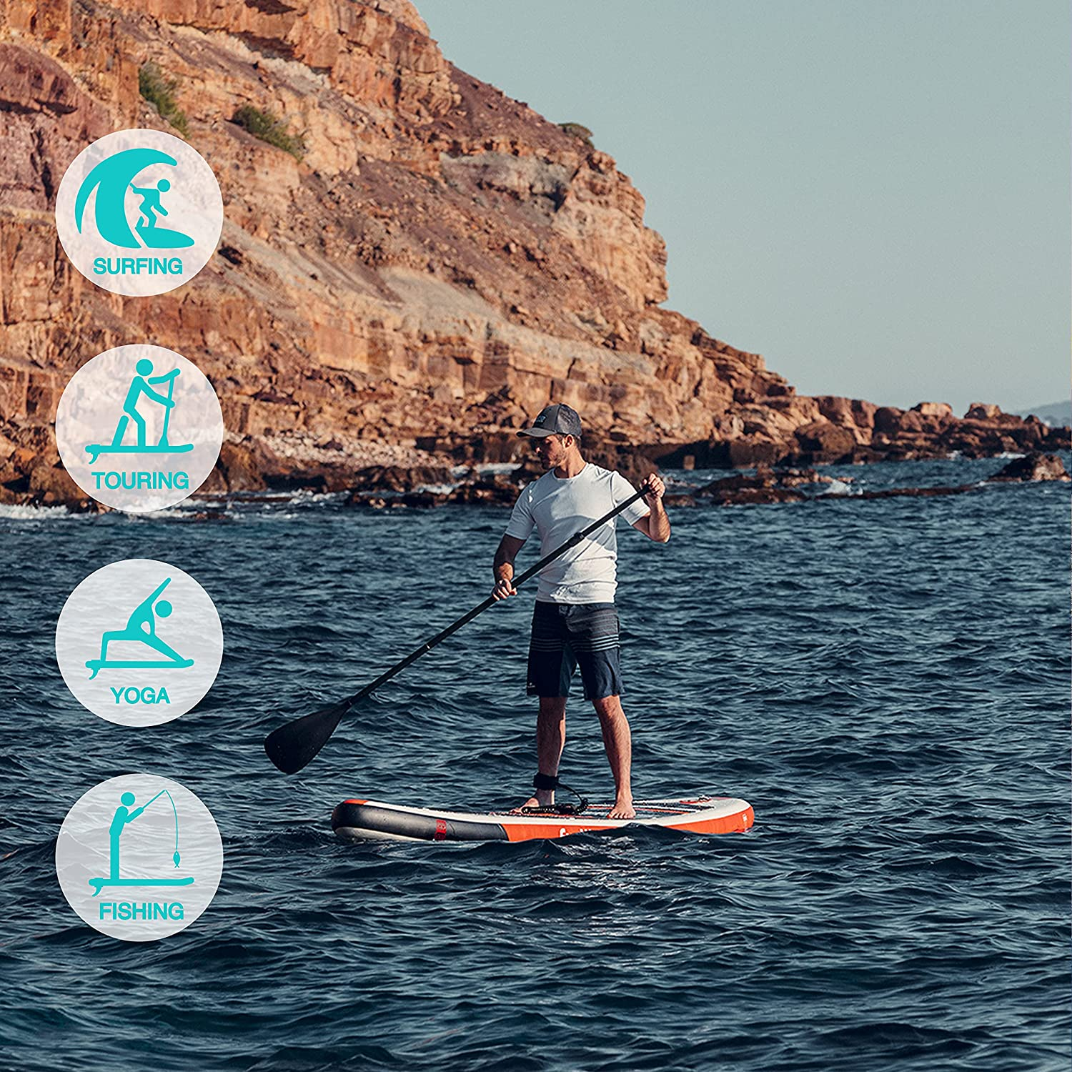 Inflatable Ultra-Light SUP for All Skill Levels