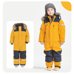 MARKERWAY Kids Ski Coverall Kids One Piece Snowboard Suit