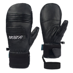 MARKERWAYWaterproof Leather Ski Snowboard Gloves for Men & Women