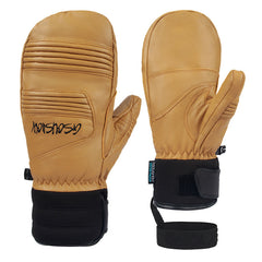 MARKERWAYWaterproof Leather Ski Snowboard Gloves for Men & Women