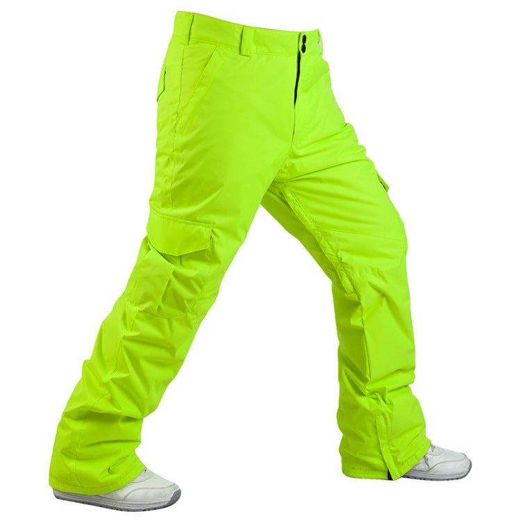 MARKERWAY Men's Mountain Snow Waterproof Sports Cargo Snowboard Pants
