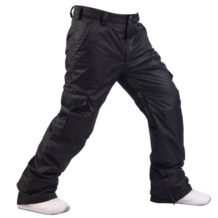 MARKERWAY Men's Mountain Snow Waterproof Sports Cargo Snowboard Pants